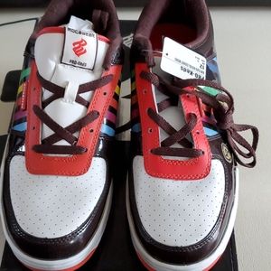 Rocawear Sneakers - white/brown/red